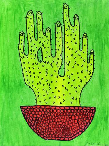 Green Cactus thumb