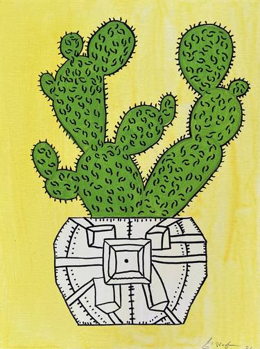 Yellow Cactus thumb