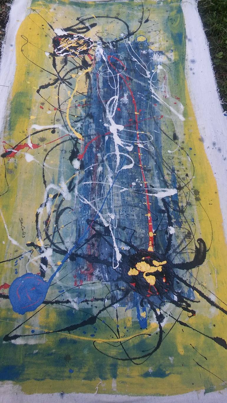 Original Modern Abstract Painting by JuanCarlos rLora