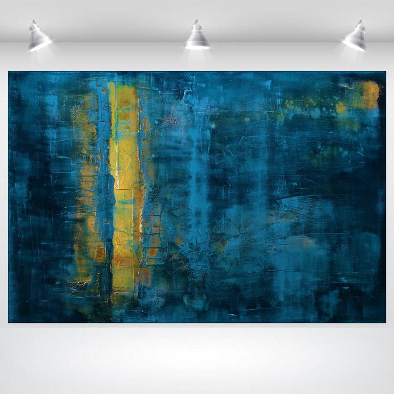 Original Contemporary Abstract Painting by Edelgard Schroer