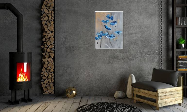 Original Abstract Painting by Edelgard Schroer