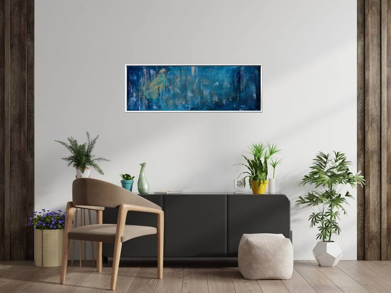 Original Abstract Expressionism Abstract Painting by Edelgard Schroer