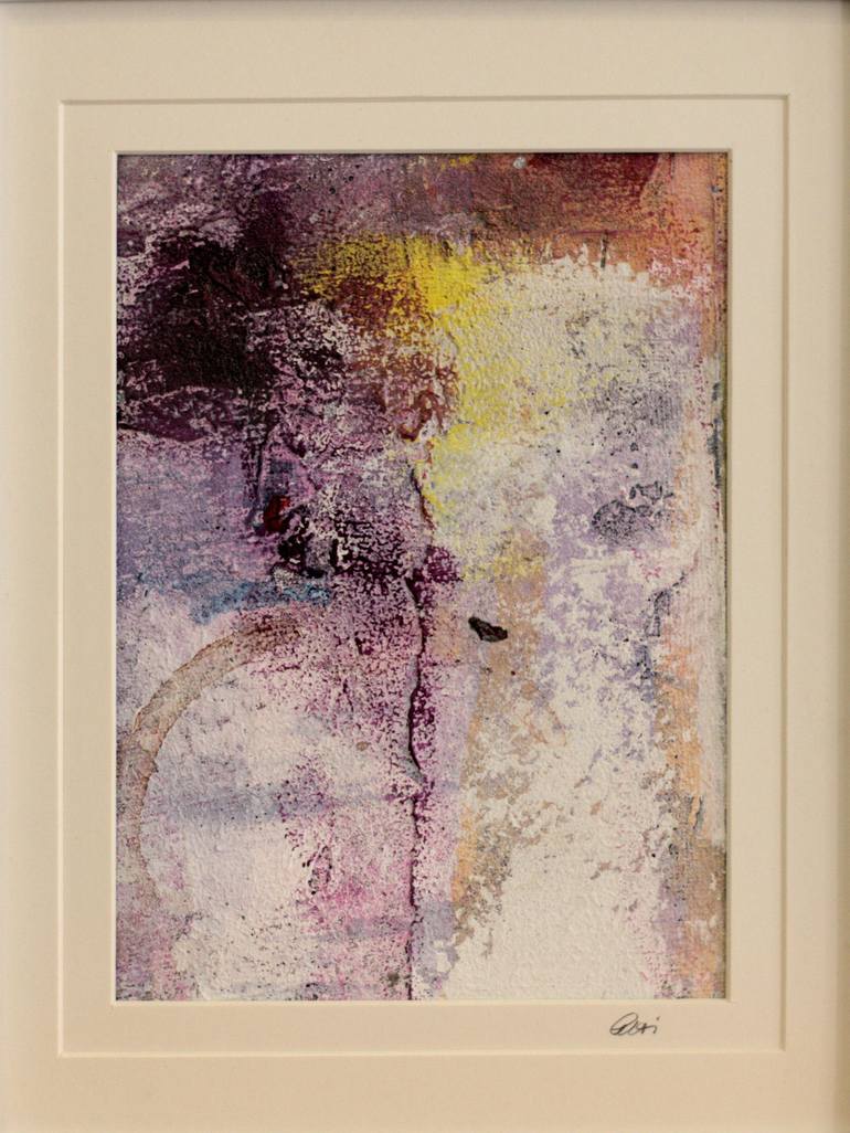 Original Abstract Expressionism Abstract Painting by Edelgard Schroer
