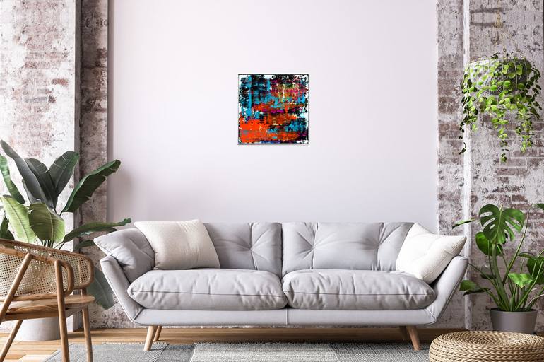 Original Abstract Painting by Edelgard Schroer