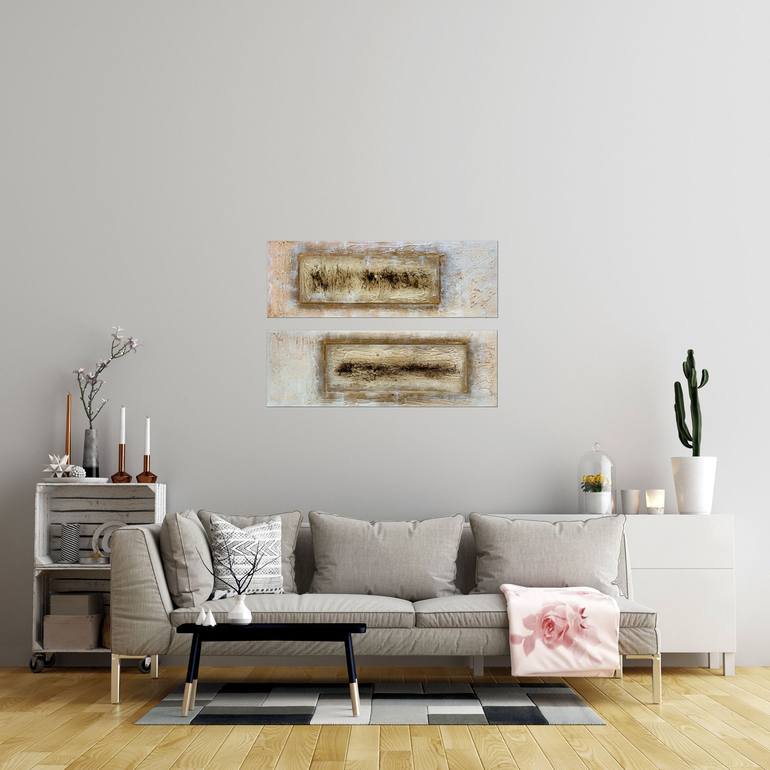 Original Abstract Painting by Edelgard Schroer