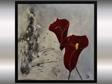 Original Floral Paintings by Edelgard Schroer