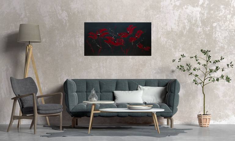 Original Abstract Painting by Edelgard Schroer