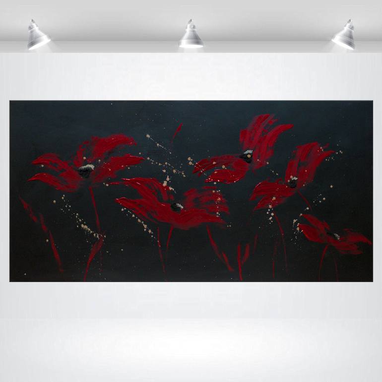 Original Abstract Painting by Edelgard Schroer