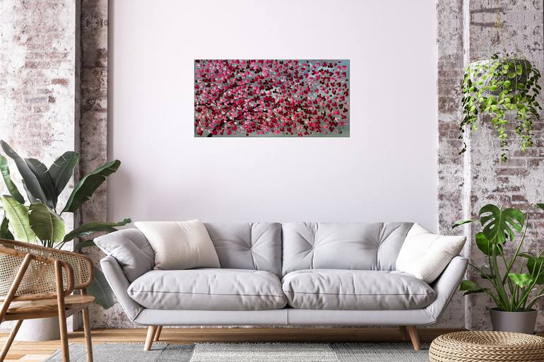Original Abstract Nature Painting by Edelgard Schroer