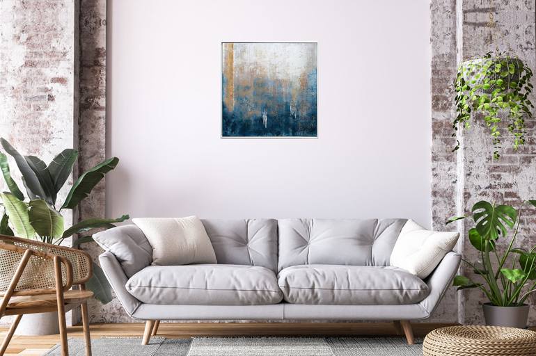 Original Contemporary Abstract Painting by Edelgard Schroer