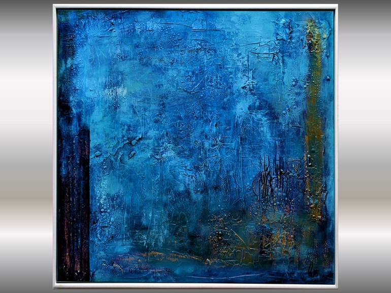 Original Abstract Expressionism Abstract Paintings by Edelgard Schroer