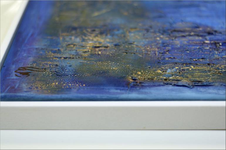Original Abstract Expressionism Abstract Painting by Edelgard Schroer