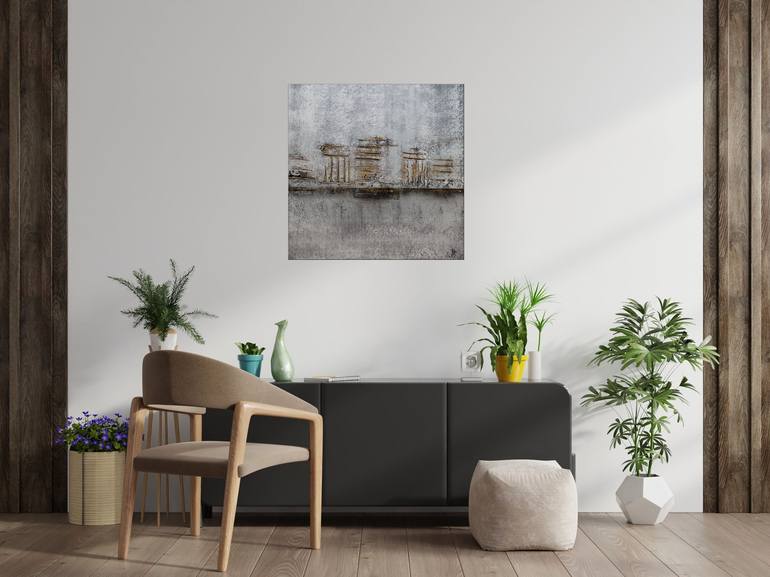 Original Contemporary Abstract Painting by Edelgard Schroer