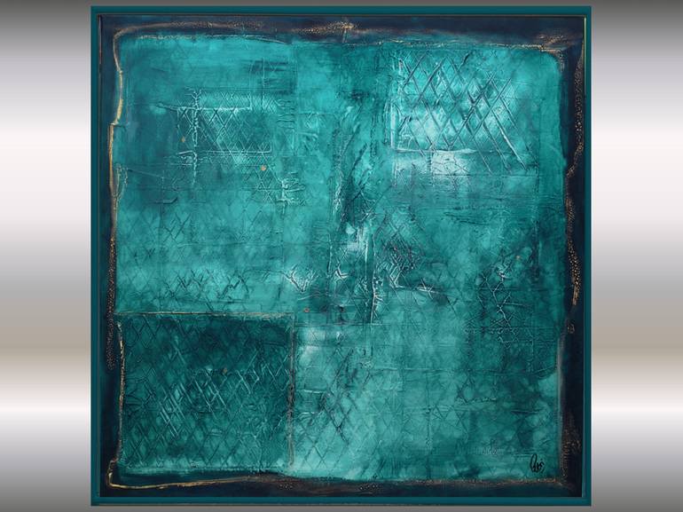 Original Abstract Expressionism Abstract Paintings by Edelgard Schroer