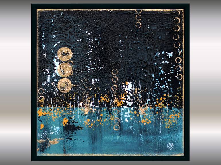 Original Abstract Expressionism Abstract Paintings by Edelgard Schroer