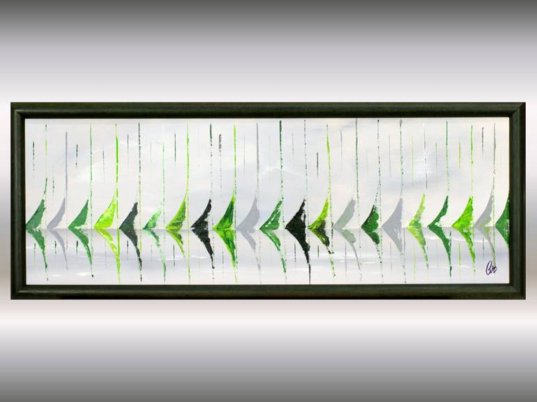 Original Contemporary Abstract Paintings by Edelgard Schroer