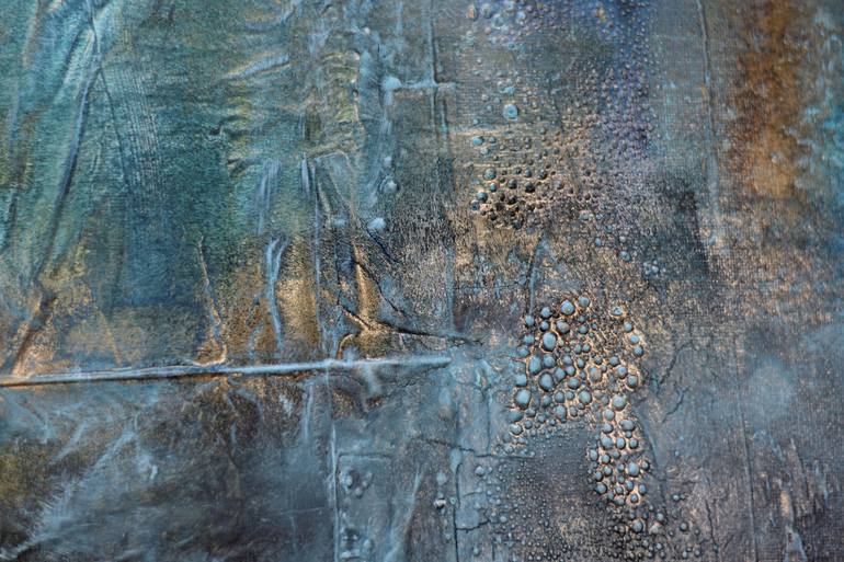 Original Abstract Expressionism Abstract Painting by Edelgard Schroer