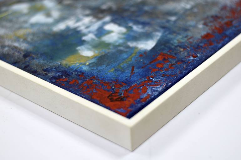 Original Contemporary Abstract Painting by Edelgard Schroer