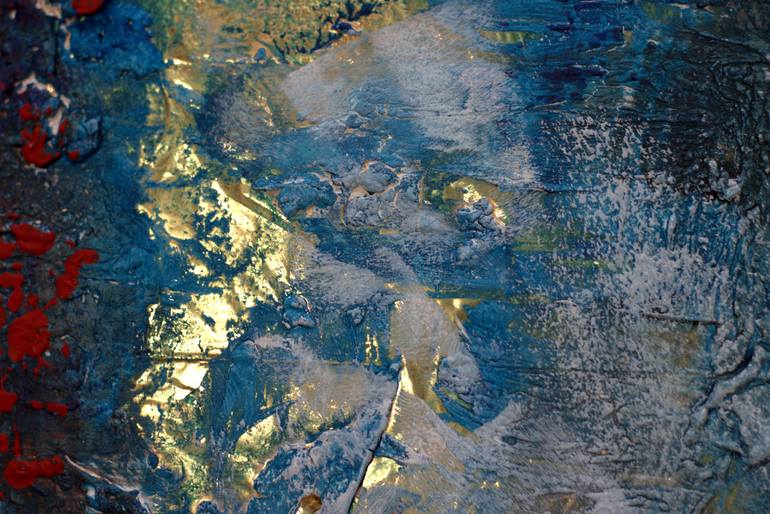 Original Contemporary Abstract Painting by Edelgard Schroer