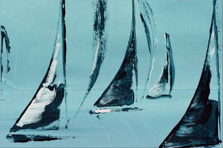 Original Abstract Expressionism Abstract Painting by Edelgard Schroer
