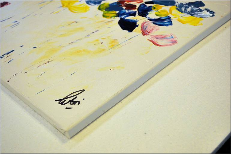 Original Abstract Painting by Edelgard Schroer