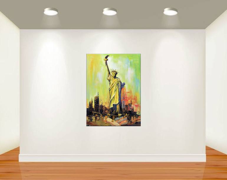 Original Abstract Painting by Edelgard Schroer