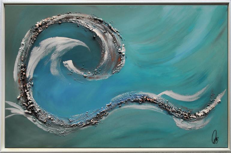 Original Abstract Painting by Edelgard Schroer