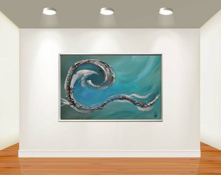 Original Abstract Painting by Edelgard Schroer