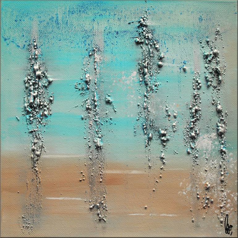 Original Abstract Painting by Edelgard Schroer