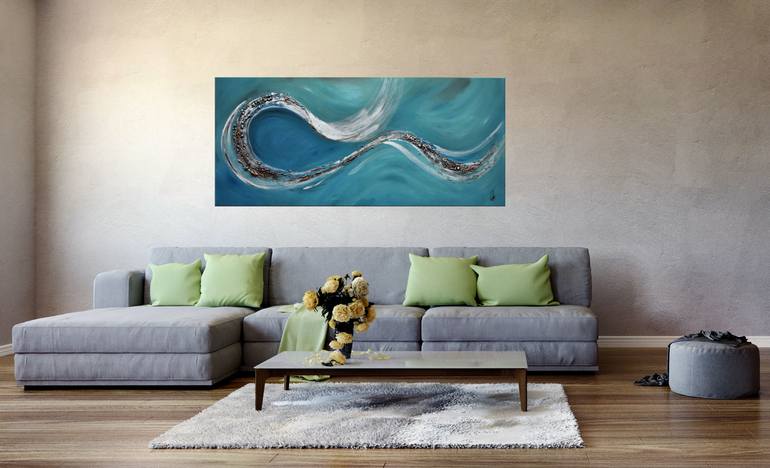 Original Abstract Painting by Edelgard Schroer