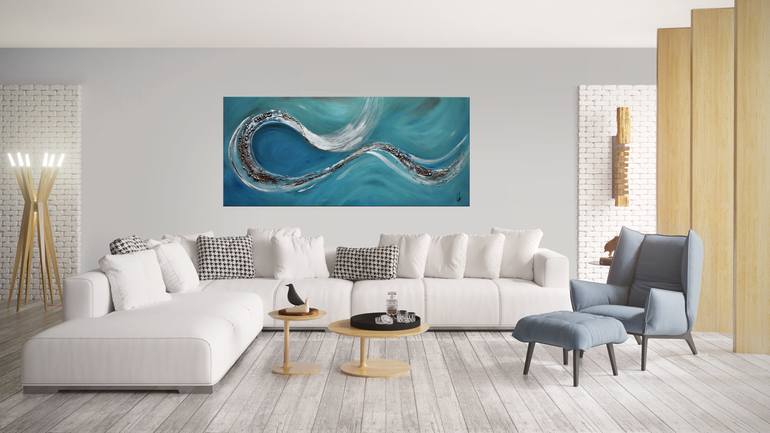 Original Abstract Painting by Edelgard Schroer