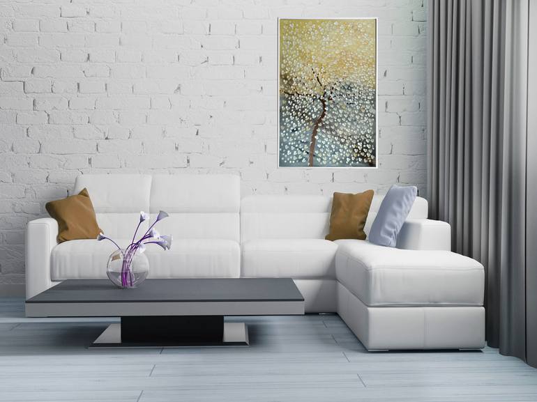 Original Abstract Painting by Edelgard Schroer