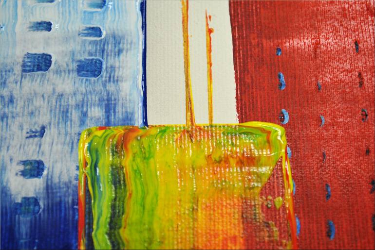 Original Abstract Painting by Edelgard Schroer