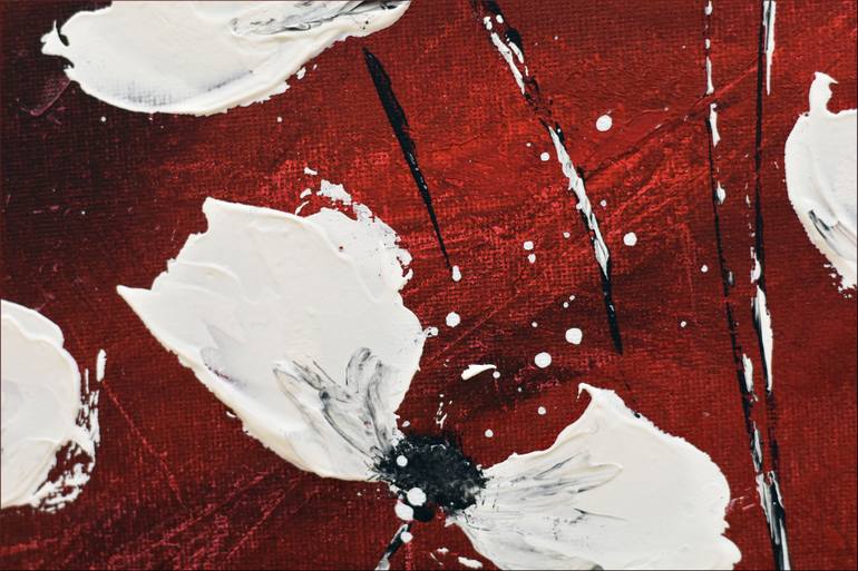 Original Abstract Expressionism Abstract Painting by Edelgard Schroer