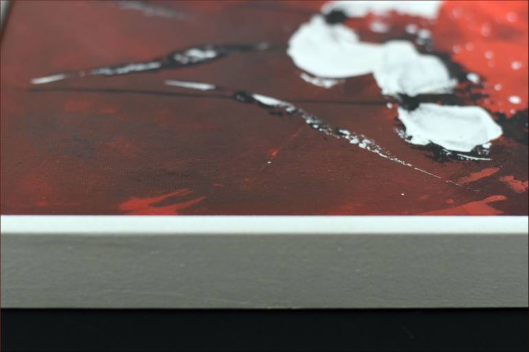 Original Abstract Expressionism Abstract Painting by Edelgard Schroer