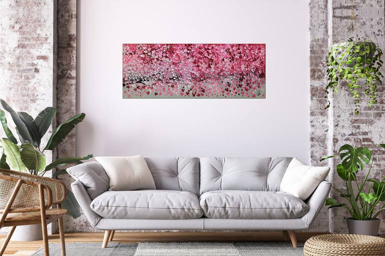 Original Abstract Nature Painting by Edelgard Schroer