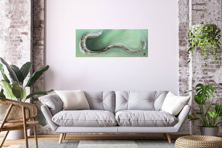 Original Abstract Painting by Edelgard Schroer