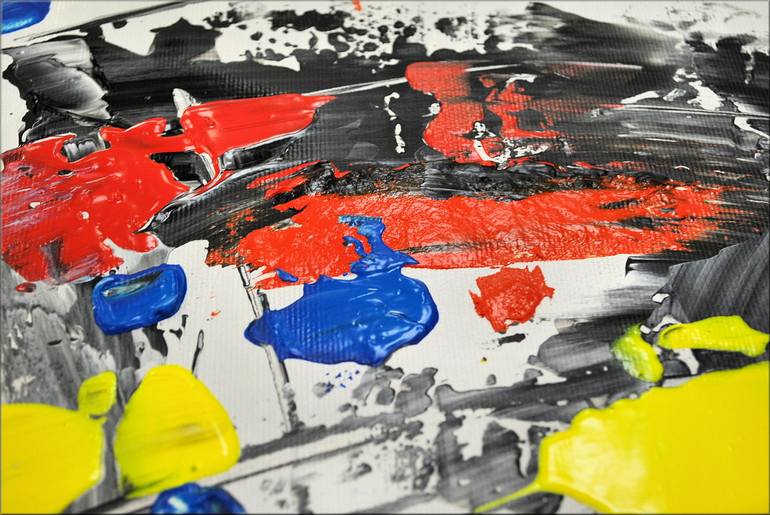 Original Abstract Painting by Edelgard Schroer