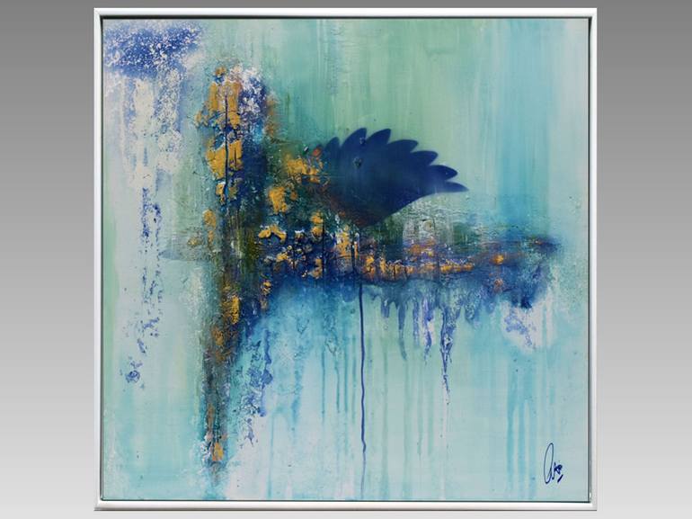 Original Abstract Expressionism Abstract Paintings by Edelgard Schroer