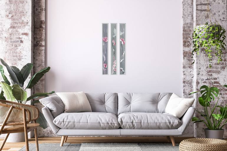 Original Abstract Painting by Edelgard Schroer