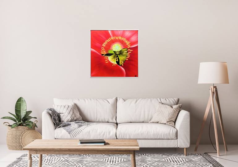 Original Floral Painting by Edelgard Schroer