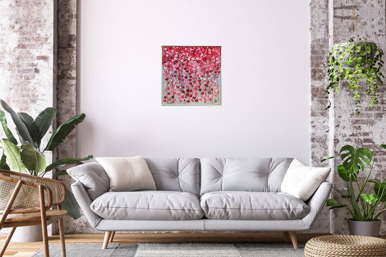 Original Abstract Expressionism Abstract Painting by Edelgard Schroer