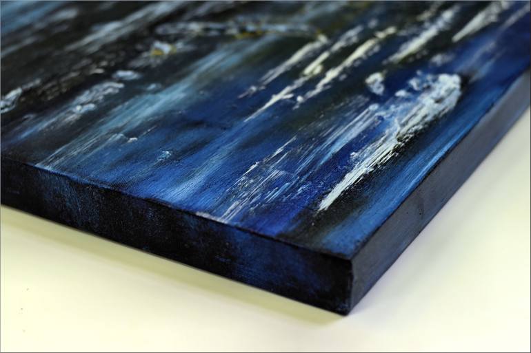 Original Abstract Expressionism Abstract Painting by Edelgard Schroer