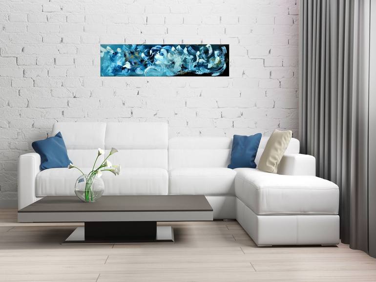 Original Fine Art Abstract Painting by Edelgard Schroer