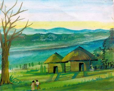 Original Landscape Paintings by manju rajak