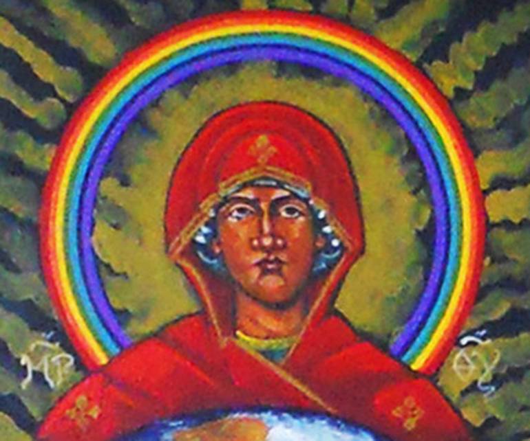 Original Other Religion Painting by Glynis Mary Mcmanamon