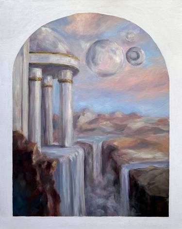 Original Romanticism Fantasy Painting by Yulia Babanova