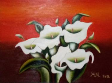 Original Floral Paintings by Marija Mitrovic