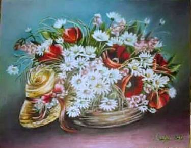 Original Realism Floral Paintings by Marija Mitrovic