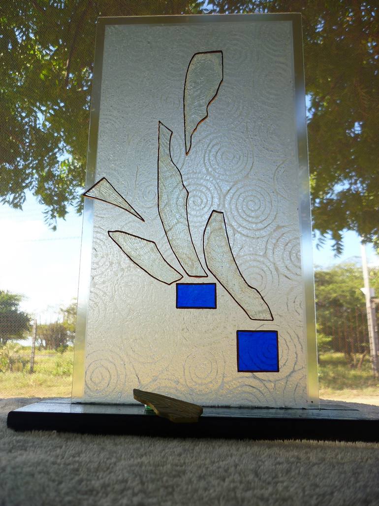 Original Abstract Expressionism Light Sculpture by Michiko Takatsu